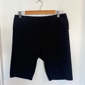 Zella Women's‎ Classic Black Bike Shorts, Size XL